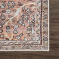 Urpi Rose & Brown Washable Area Rug - Clearance