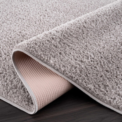 Judy Light Gray Washable Area Rug