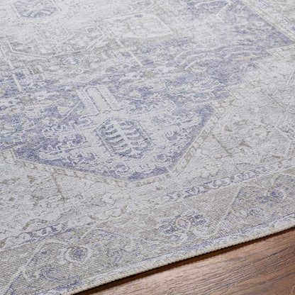 Rosman Olive Washable Rug - Clearance