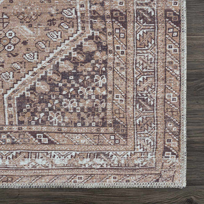 Barny Brown Washable Rug