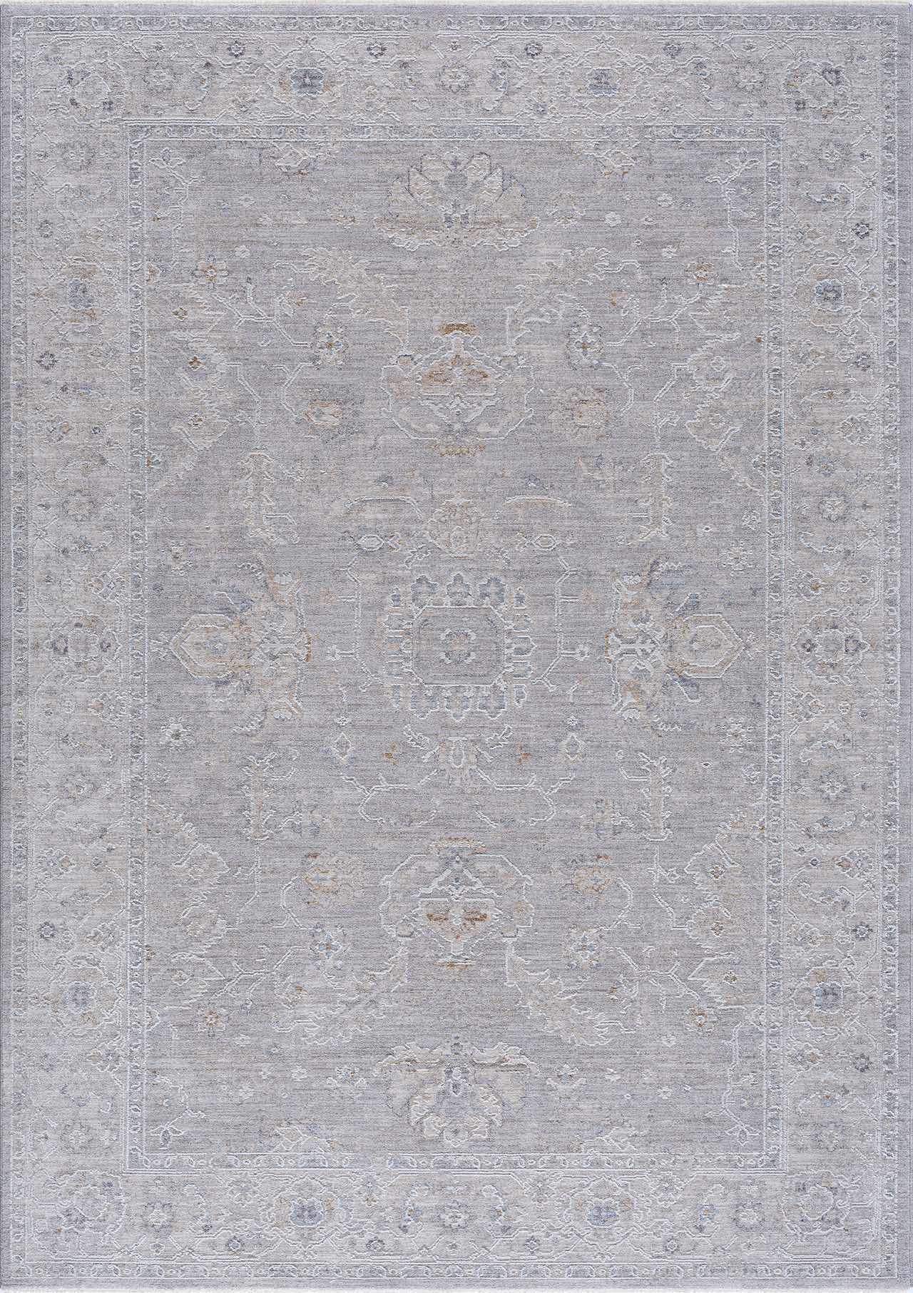 Tahmoor Gray Statement Rug - Clearance