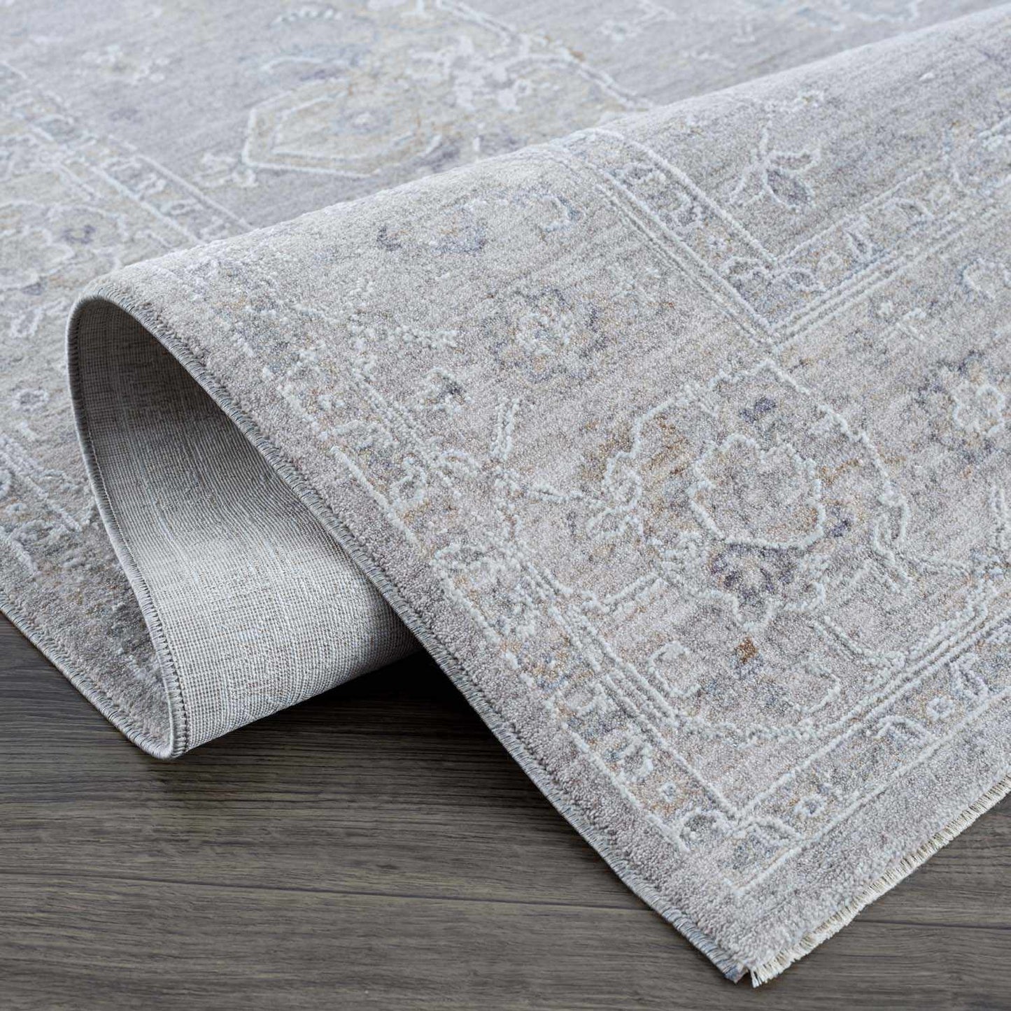 Tahmoor Gray Statement Rug - Clearance