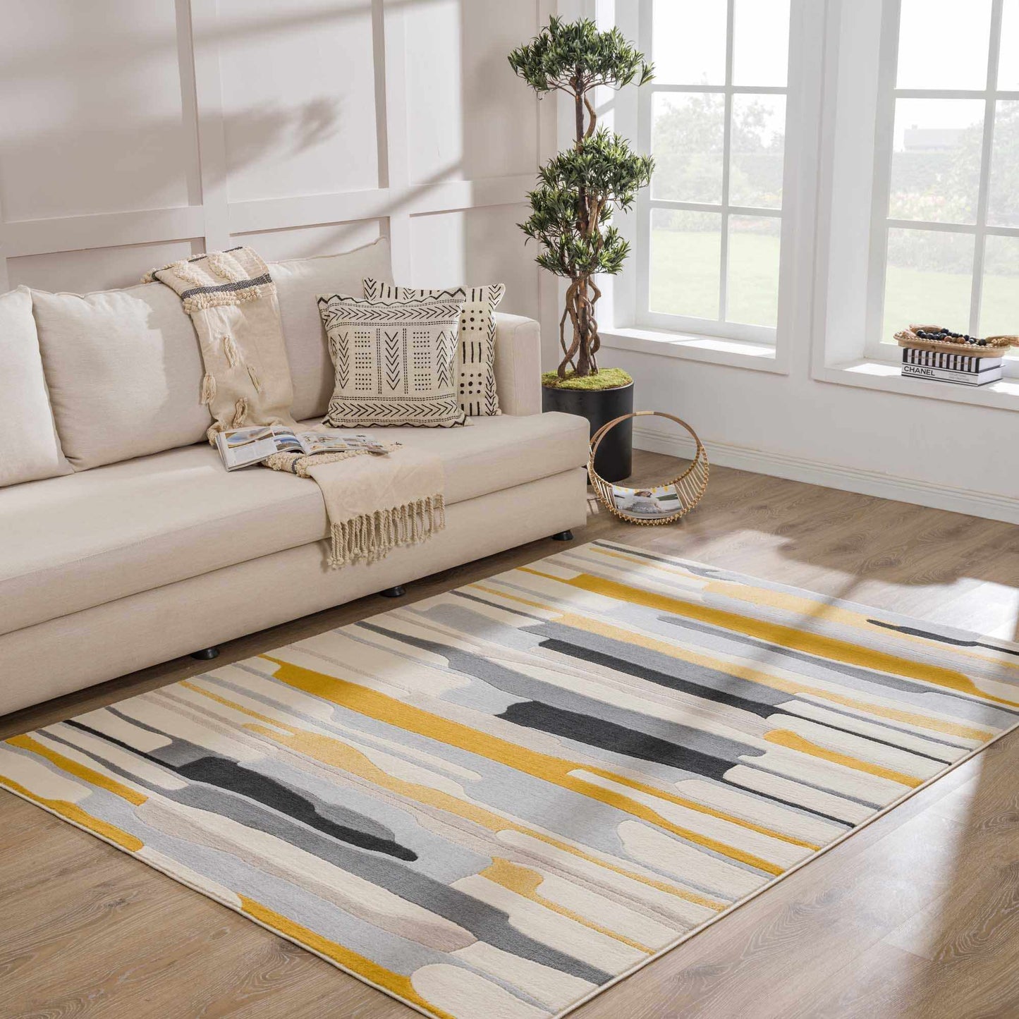 Southfields Mustard Area Rug