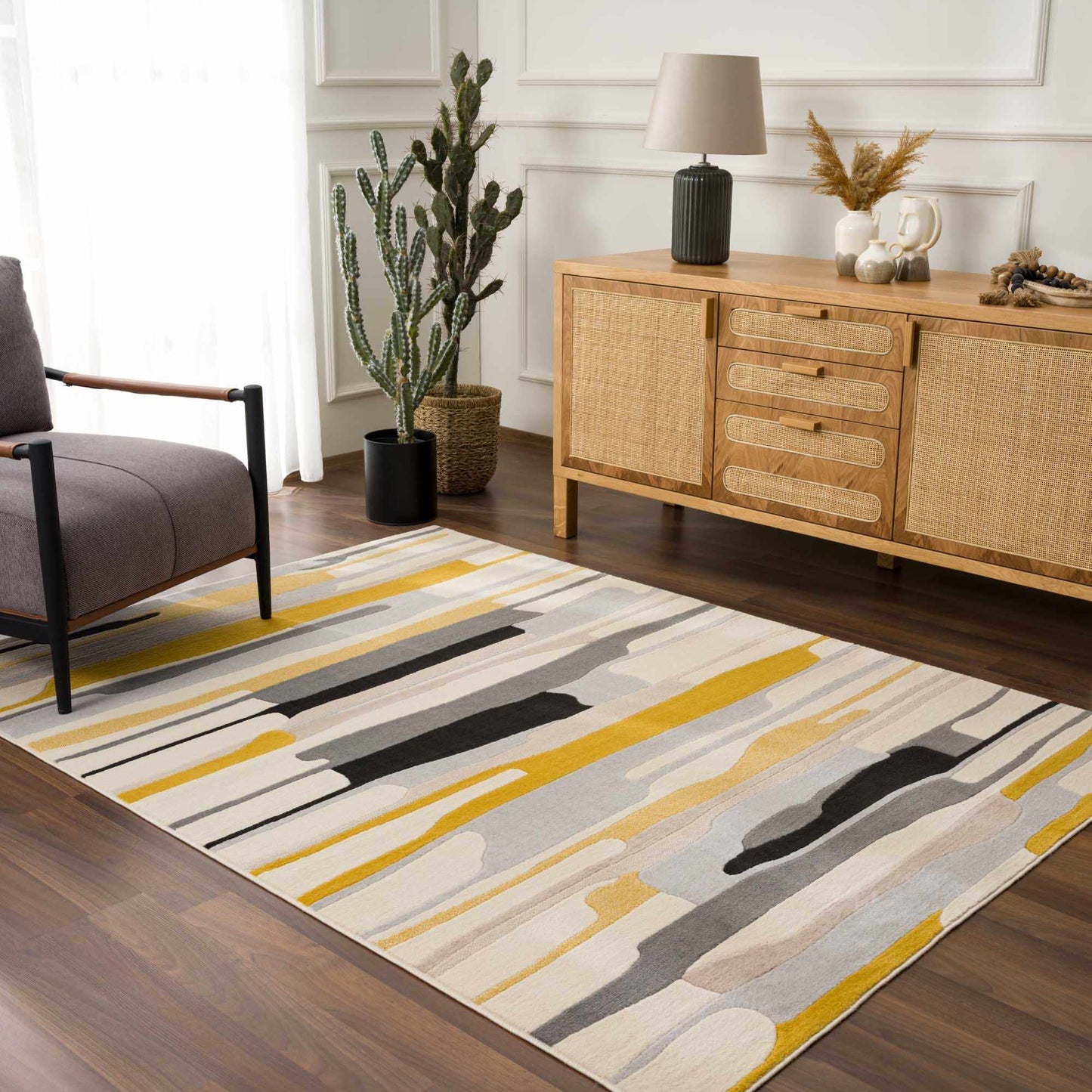 Southfields Mustard Area Rug