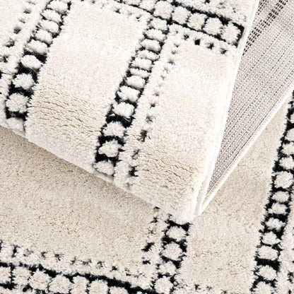 Ryuu Black & White Area Rug