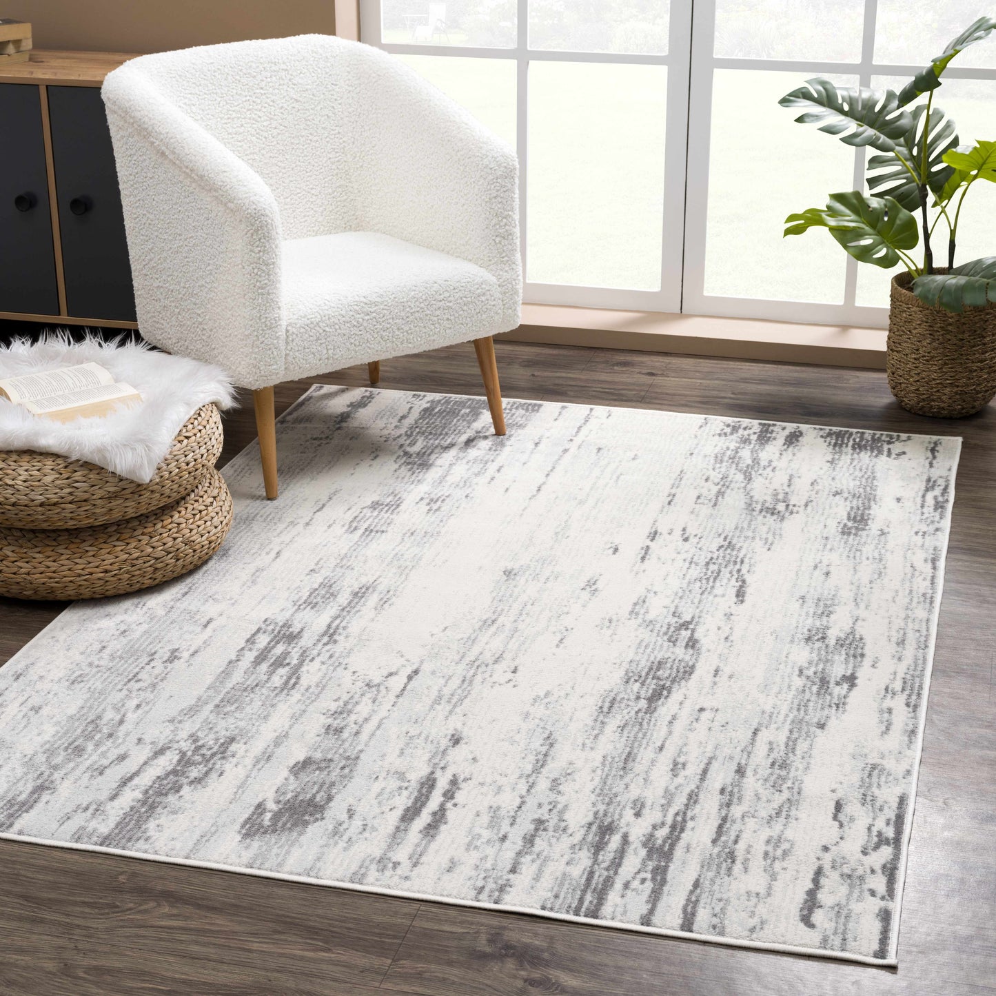 Tigrima Ivory & Gray 2320 Area Rug - Clearance