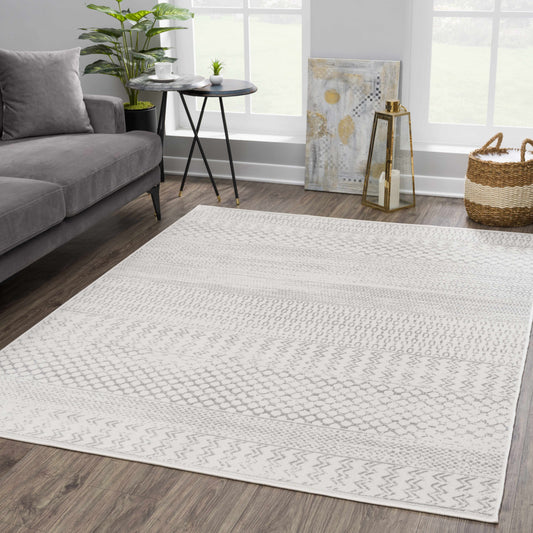 Tigri Aztec Ivory & Gray 2318 Area Rug - Clearance