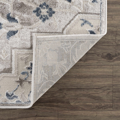 Calum Blue & Gray Area Rug - Clearance