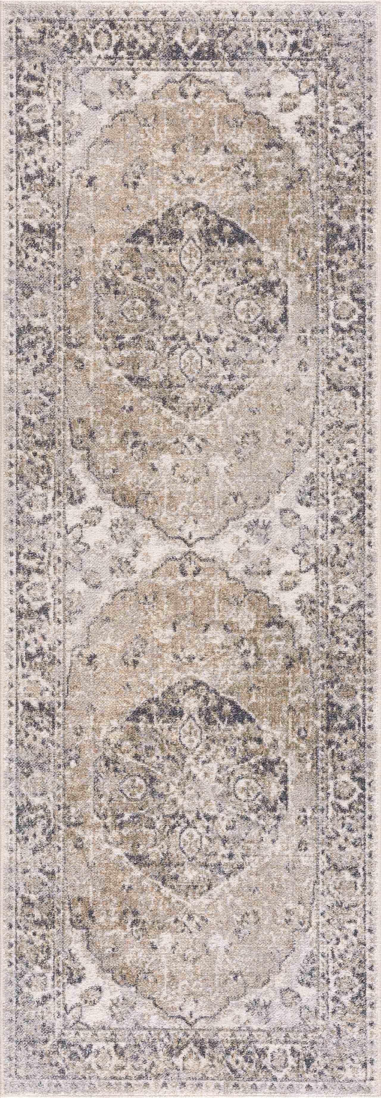 Rudo Beige Washable Area Rug