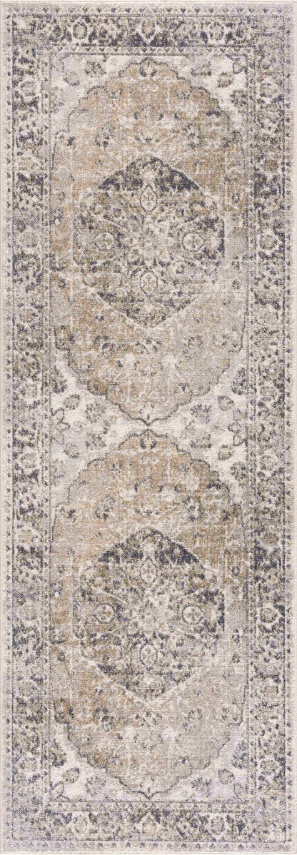 Rudo Beige Washable Area Rug