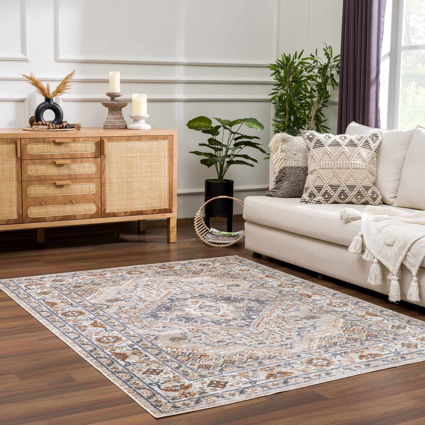 Erez Washable Area Rug