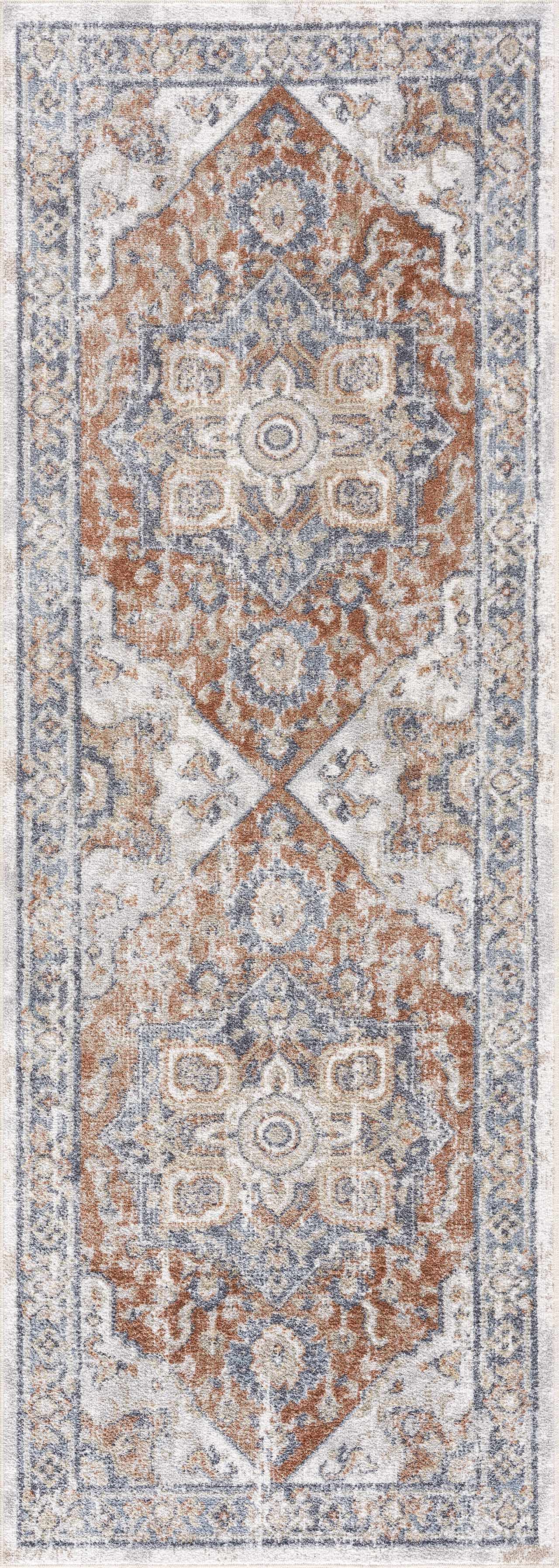 Erna Washable Area Rug - Clearance