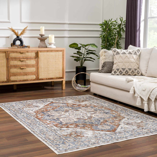 Erna Washable Area Rug - Clearance