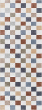 Alie Colorful Checkered Washable Rug