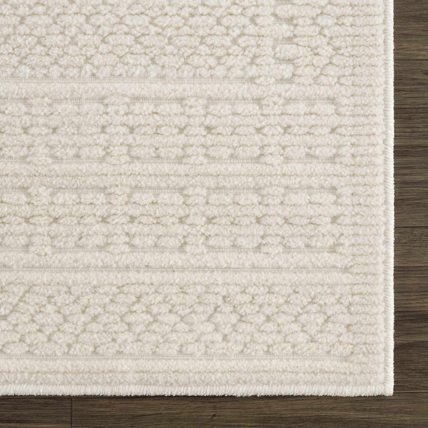 Bahar Cream Washable Area Rug