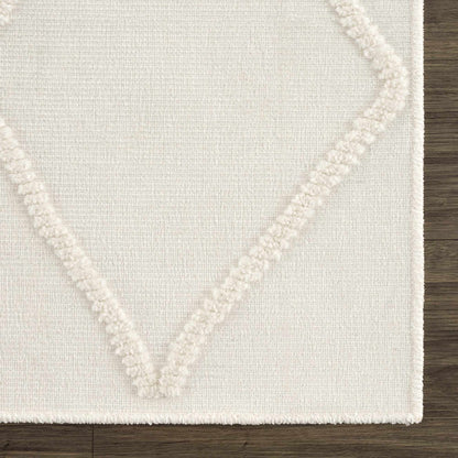 Amani White Area Rug - Clearance