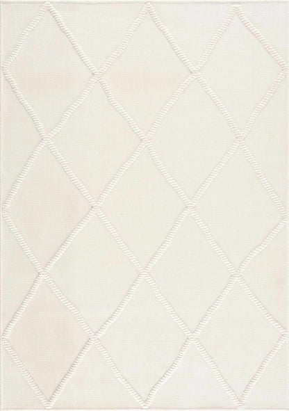 Amani White Area Rug - Clearance