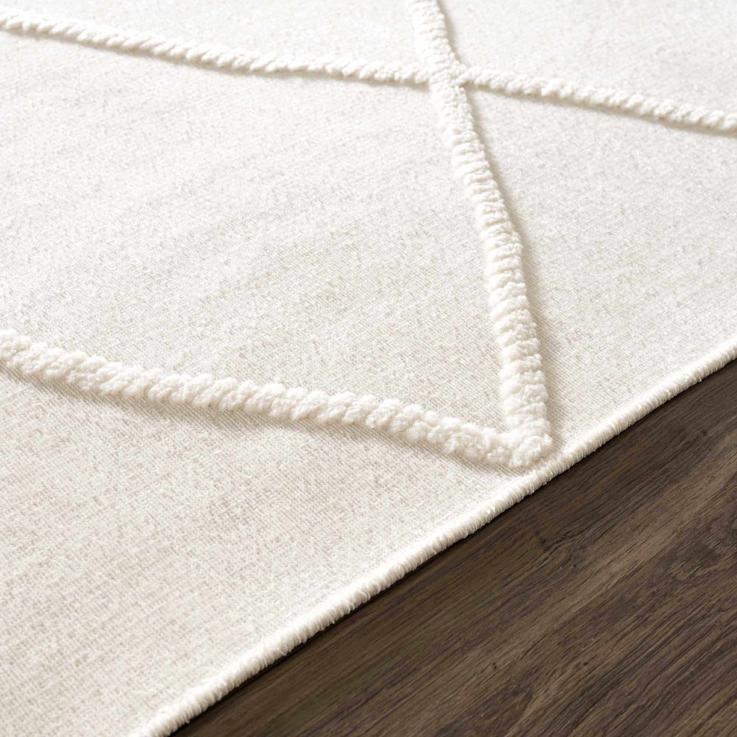 Amani White Area Rug - Clearance