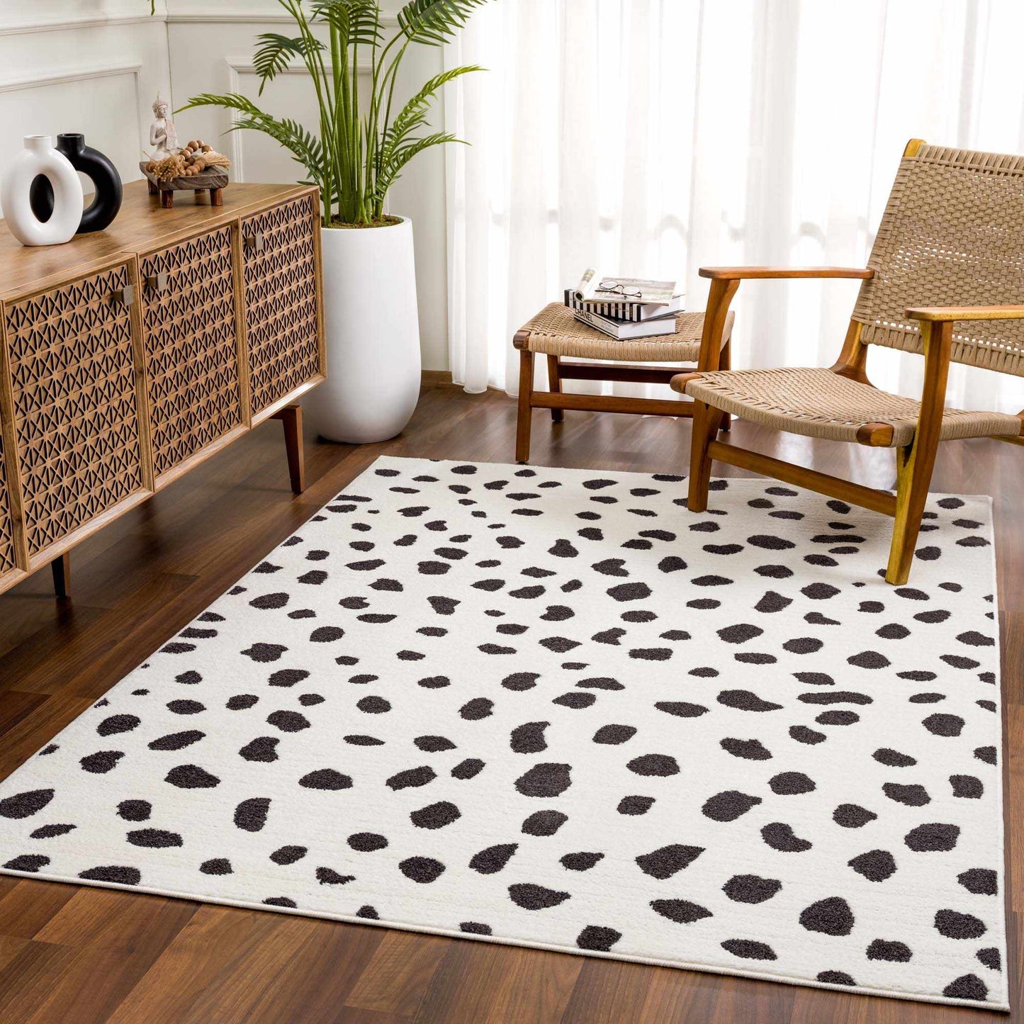 Tariffville Dalmatian Rug