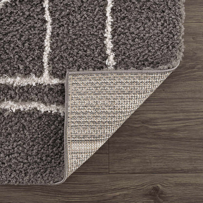 Andia Charcoal Area Rug - Clearance