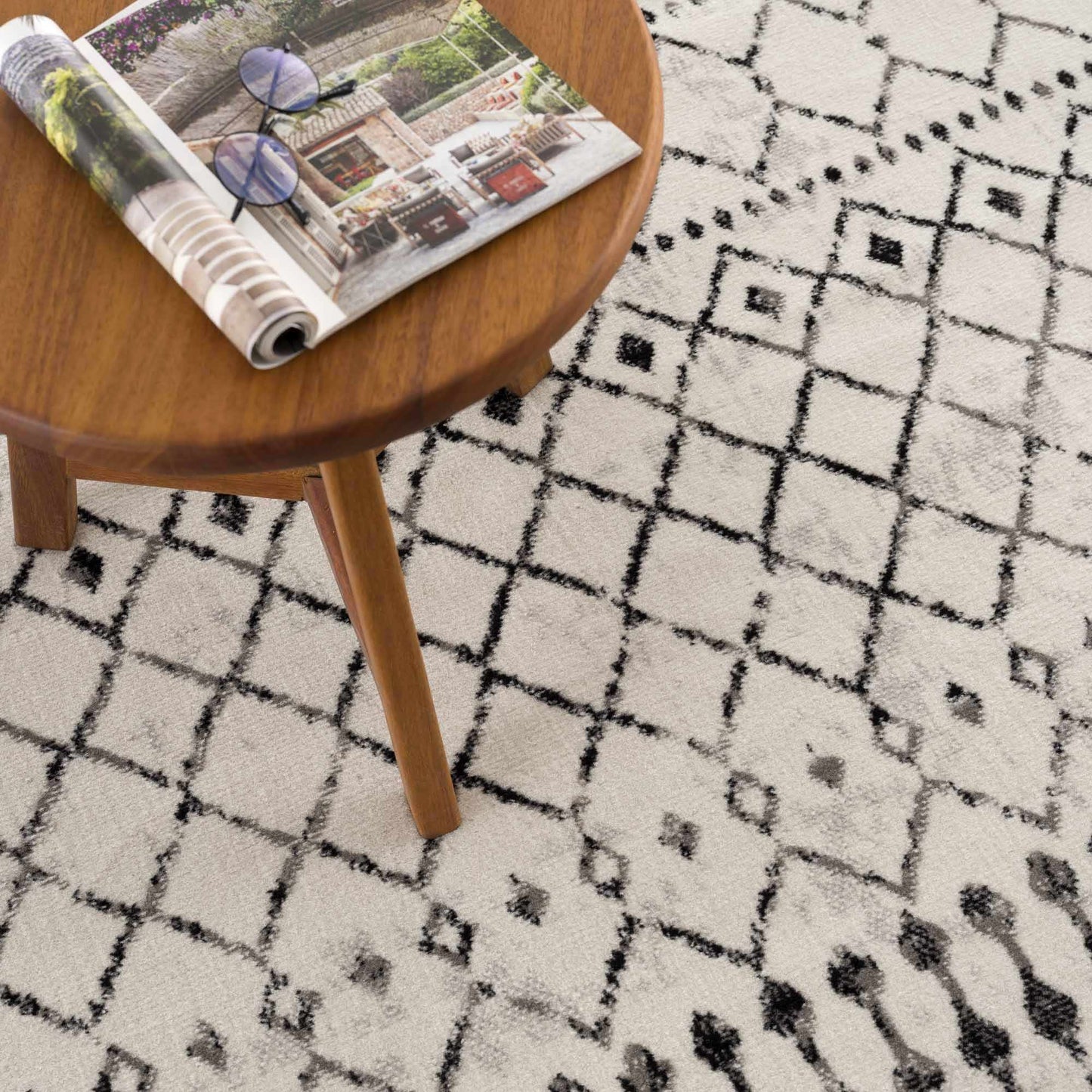 Cowplain Scandi Trellis Area Carpet