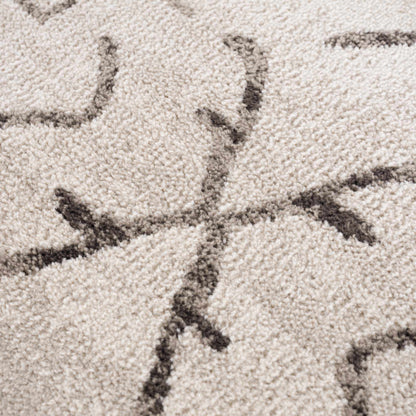 Azzan Cream & Charcoal Area Rug - Clearance