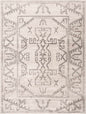 Divya Cream & Charcoal Area Rug - Clearance