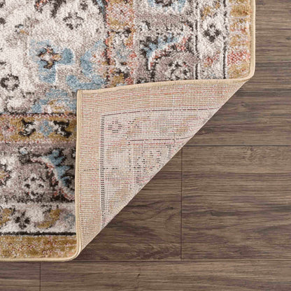 Albie Gold & Beige Area Rug - Clearance