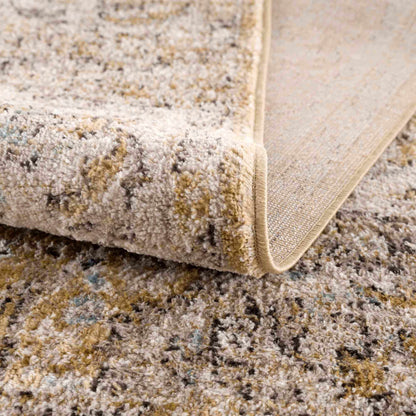 Anana Gold & Beige Area Rug - Clearance