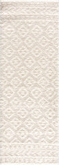 Eivin Cream Diamonds Plush Rug