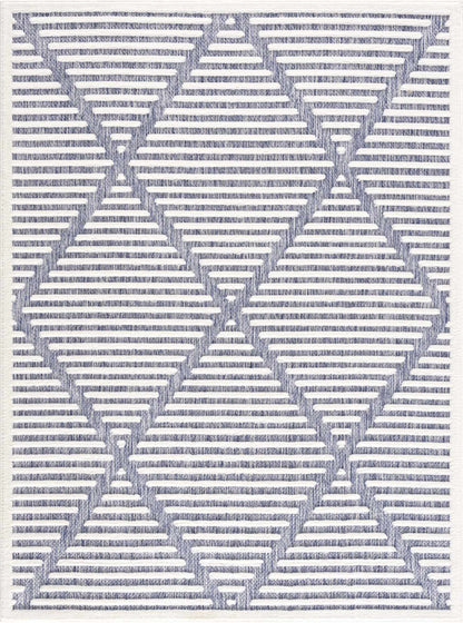 Anah Blue Outdoor Rug