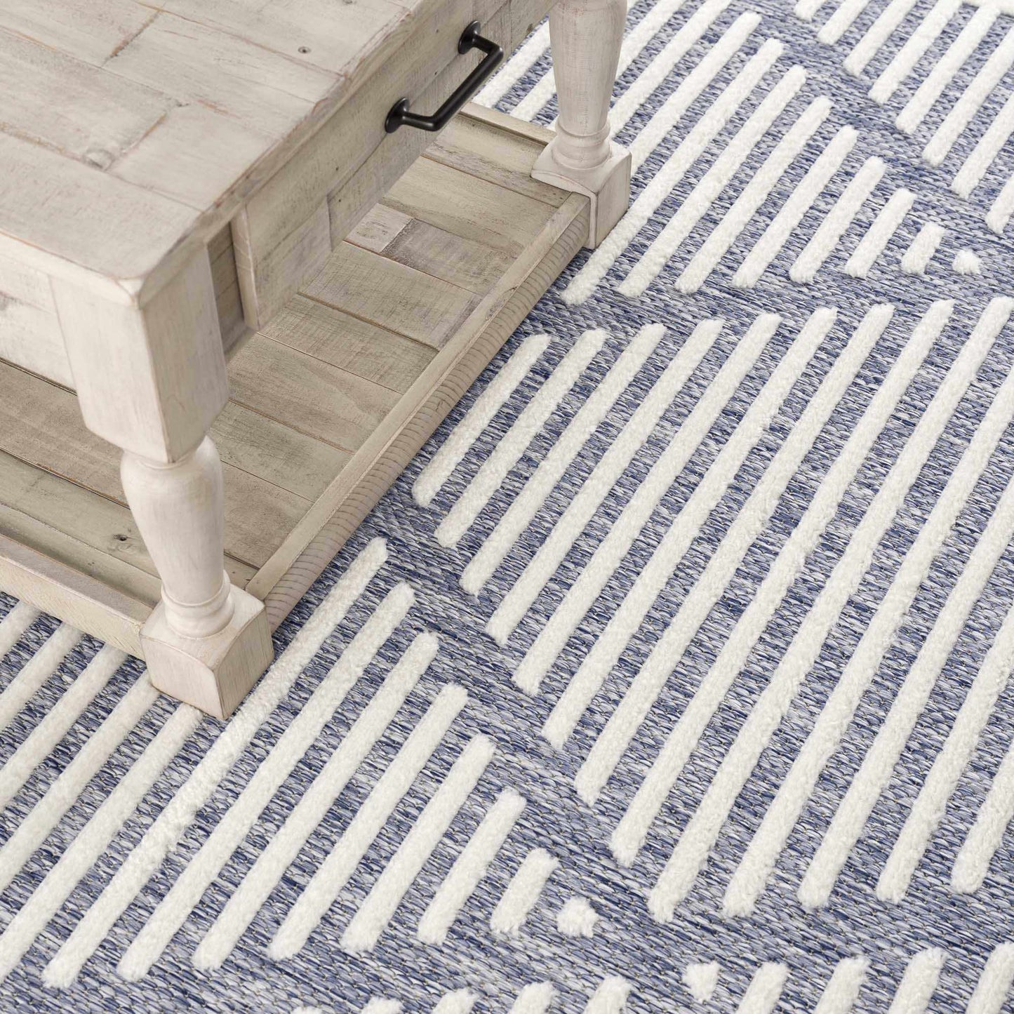 Anah Blue Outdoor Rug