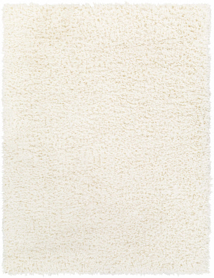 Siari Solid Cream Plush Rug