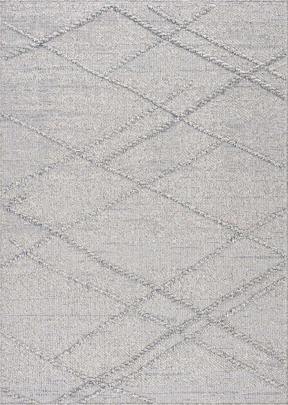 Baqer Taupe & Gray Textured Performance Rug - Clearance