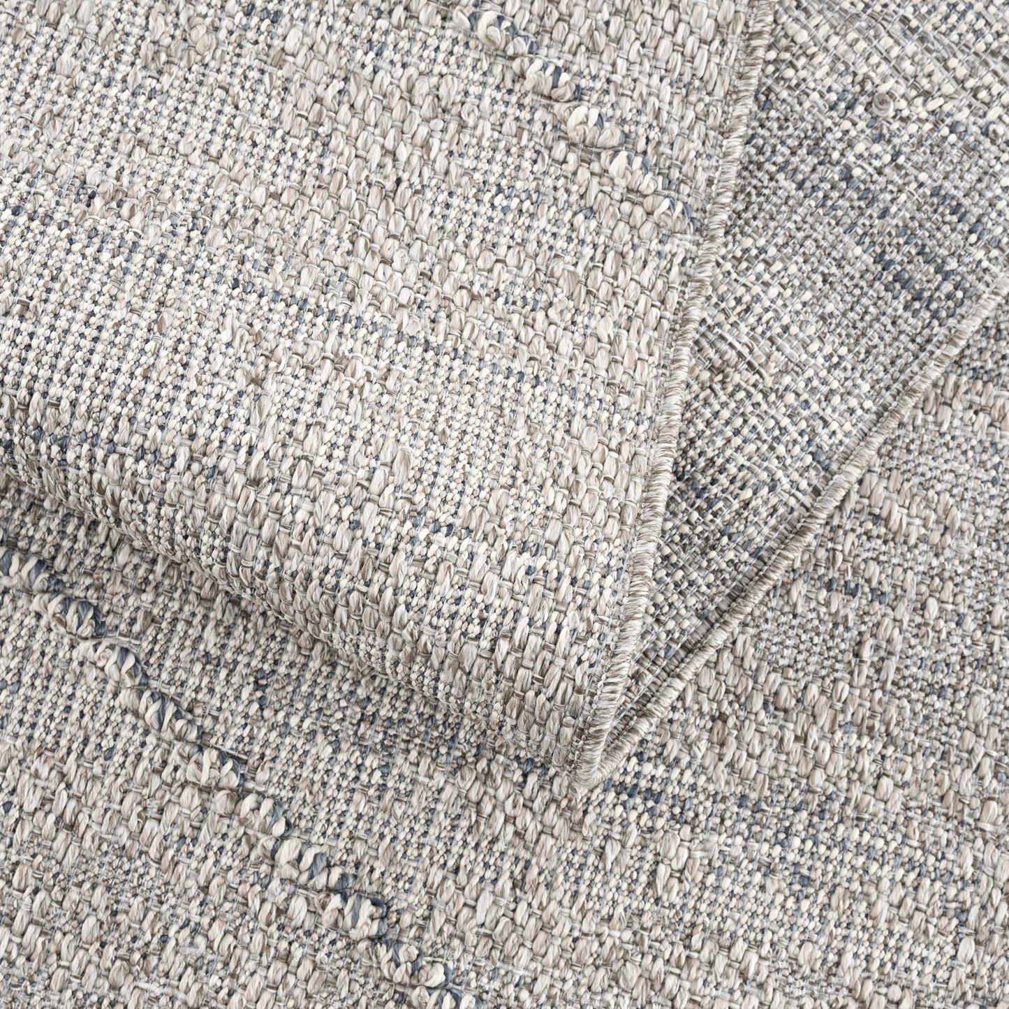 Baqer Taupe & Gray Textured Performance Rug - Clearance