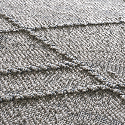 Baqer Taupe & Gray Textured Performance Rug - Clearance