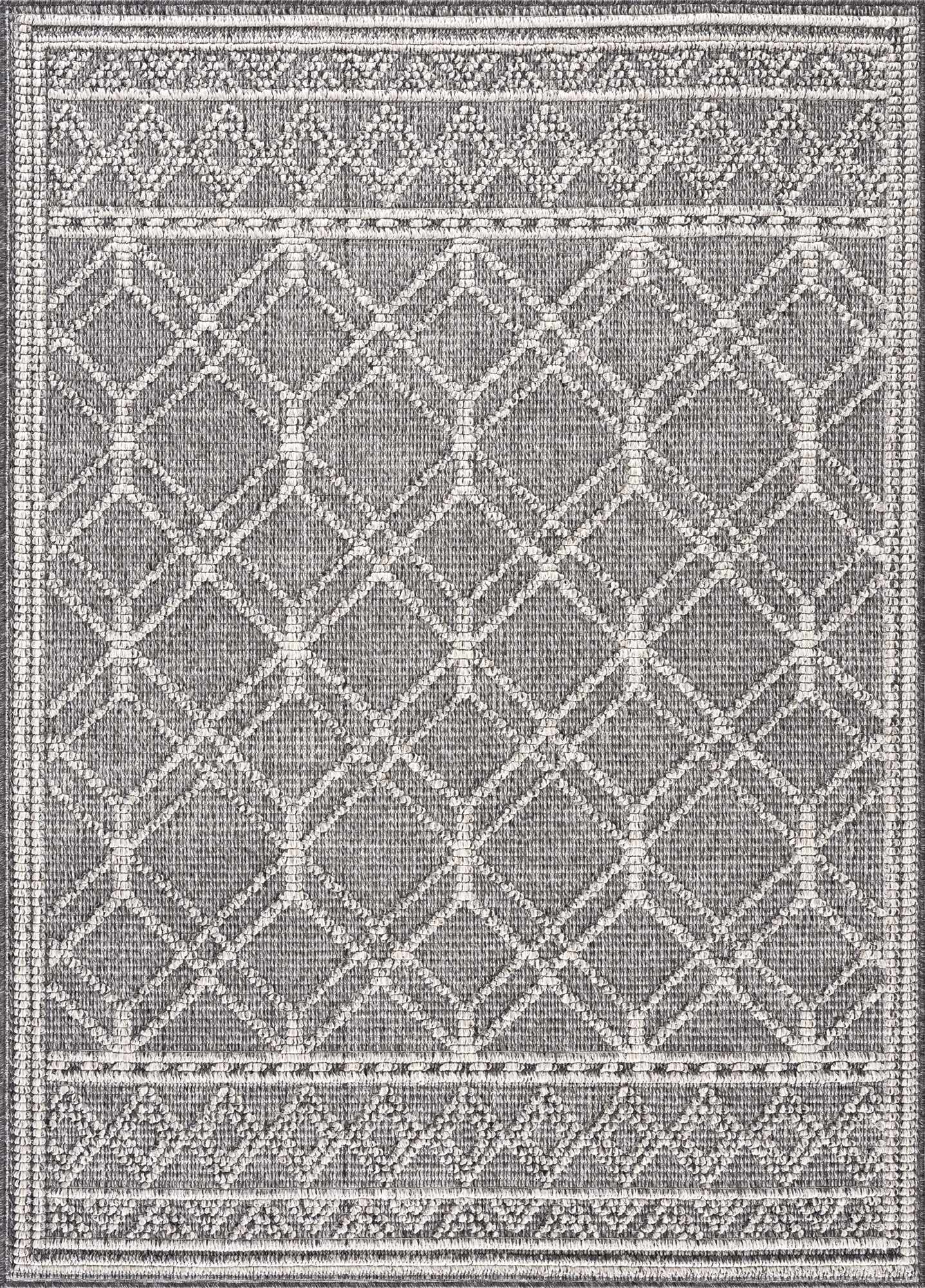 Diah Black & Bone Area Rug - Clearance