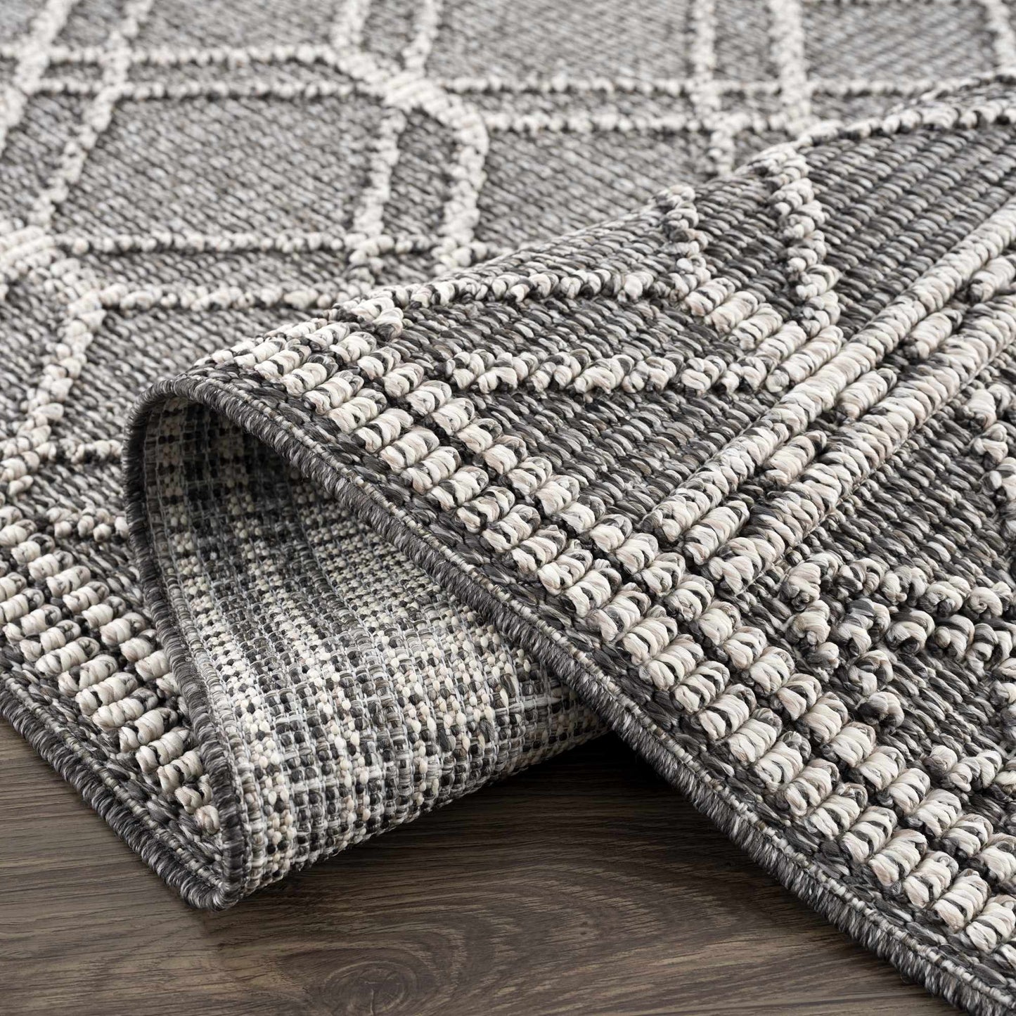 Diah Black & Bone Area Rug - Clearance