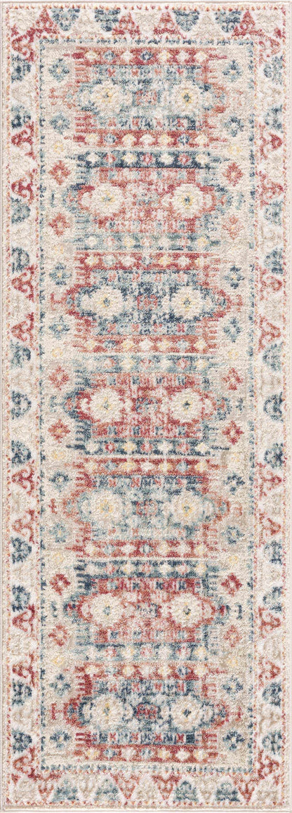 Bindi Blue & Rose Area Rug