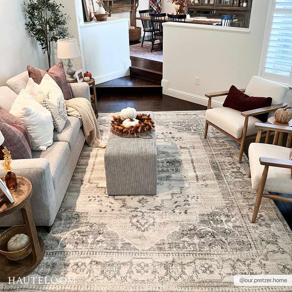 Tigried Ivory & Gray 2315 Area Rug - Clearance