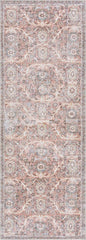 Urpi Rose & Brown Washable Area Rug - Clearance