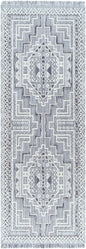 Alya Textured Medallion Fringe Rug - Limited Edition