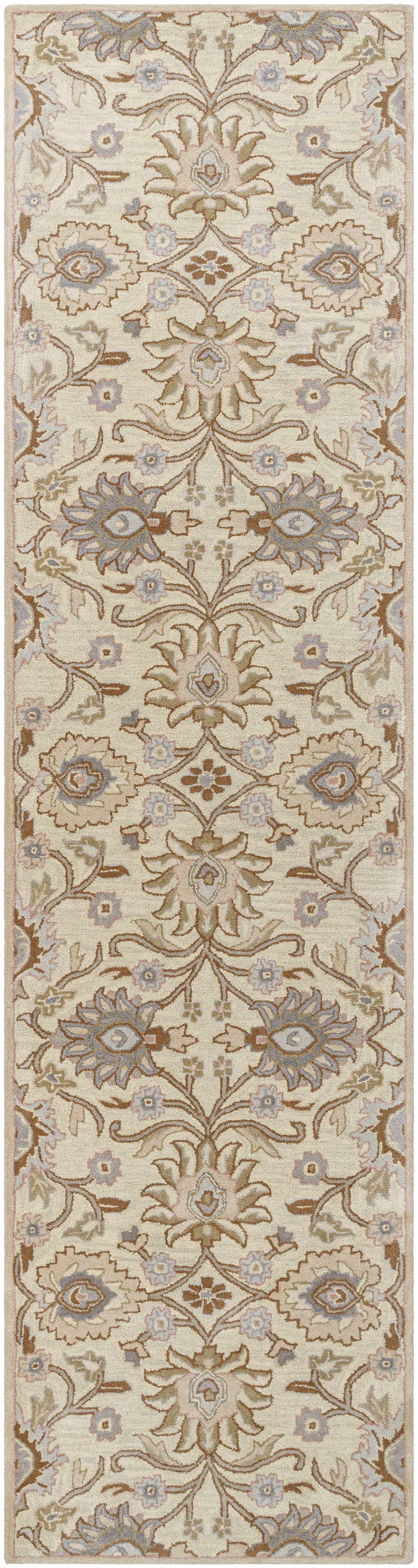 Conesus Hand Tufted Ivory 1109 Wool Rug