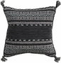 Bensalem Monochrome Tribal Tassel Throw Pillow