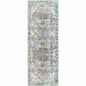 Blue Catigpian Distressed Washable Area Rug - Clearance