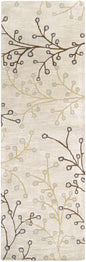 Elsu Beige&Gray Wool Rug