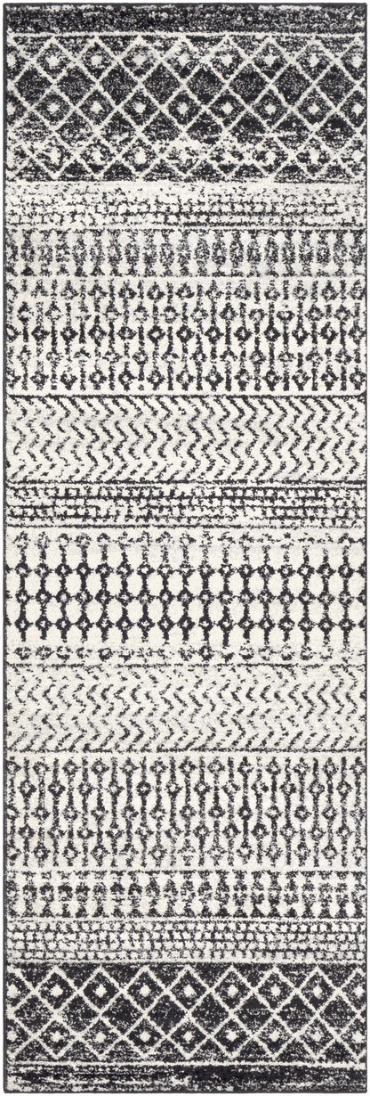 Constantin Black & White Area Rug - Clearance