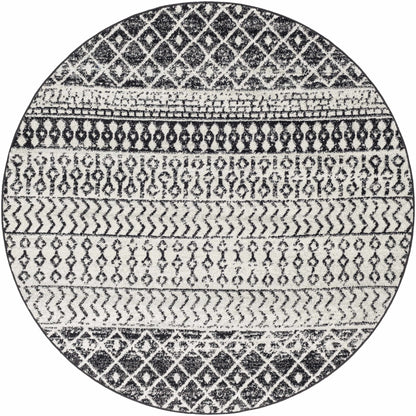 Constantin Black & White Area Rug - Clearance