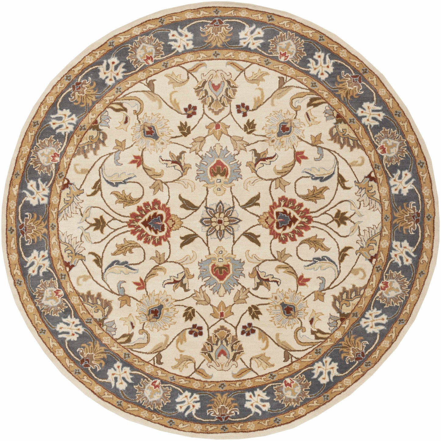 Cherryfield 1125 Yellow&Sage Wool Rug