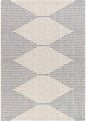 Stephan Blue & Cream Outdoor Rug